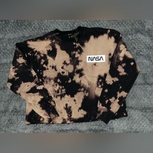 Forever 21 NASA Semi Cropped Crewneck
